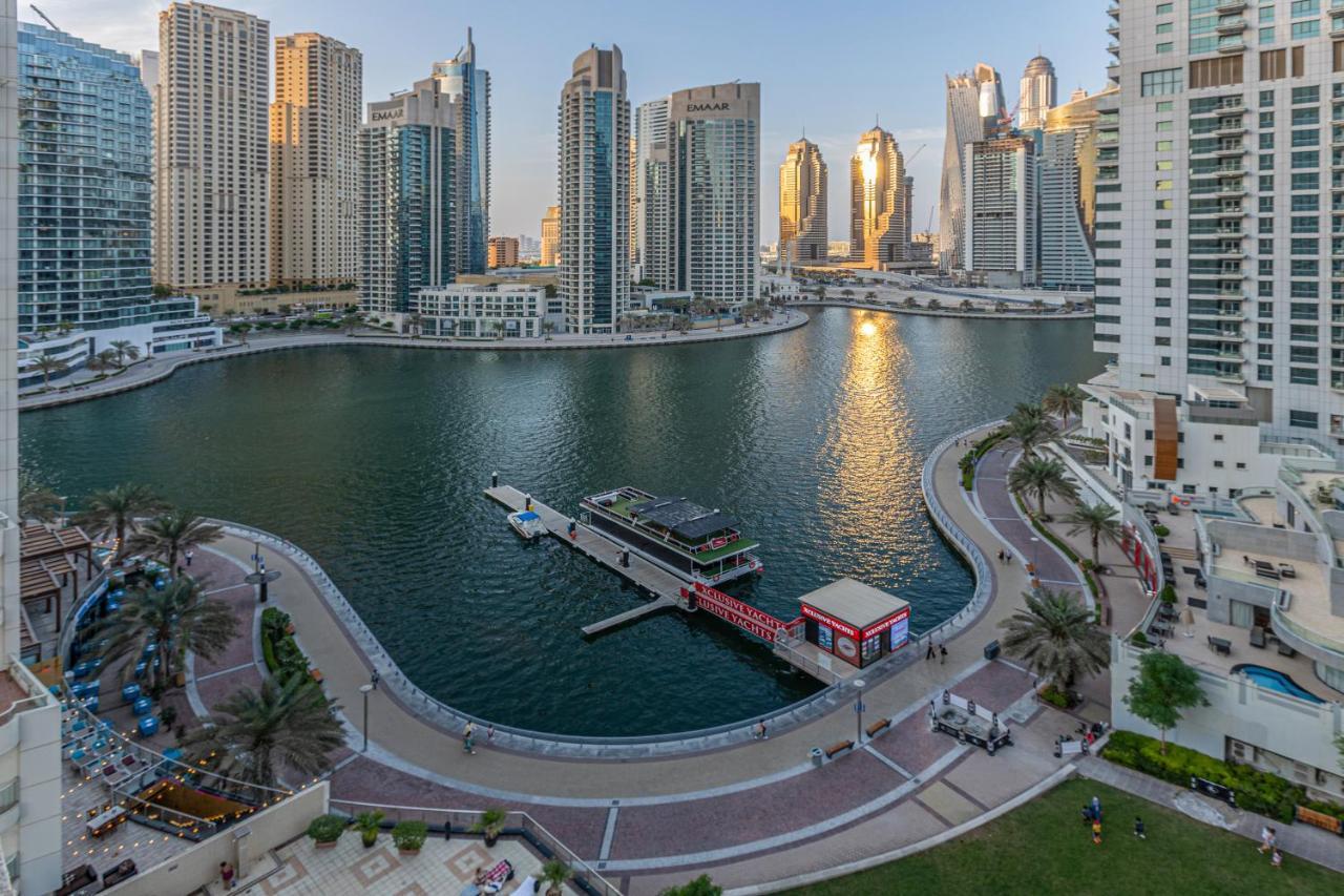 Great Views From New Apartment In Dubai Marina Exterior foto